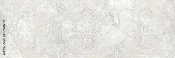 Fototapeta pattern, design, illustration, floral, wallpaper, vintage, flower, texture, decoration, frame, paper, ornament, backdrop, art, flowers