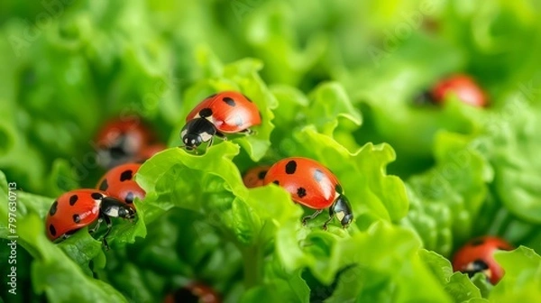 Obraz Biocontrol Agents in Organic Gardening