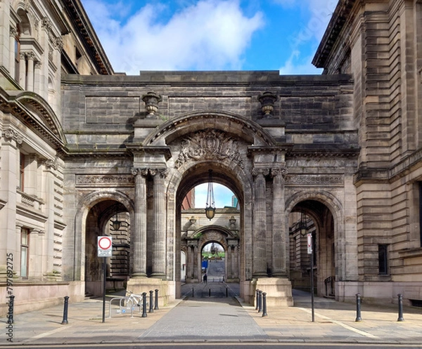 Obraz Glasgow city chambers archways