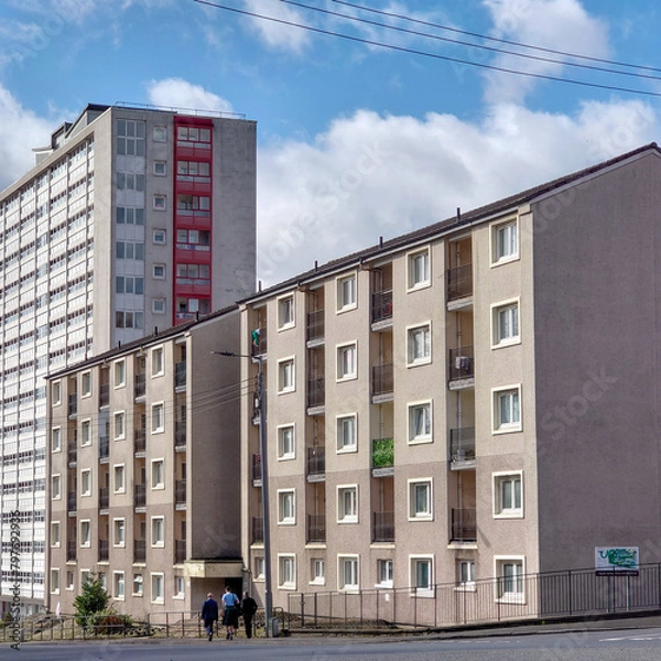 Obraz Two blocks of flats