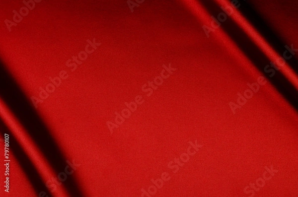Fototapeta red abstract background luxury cloth frame