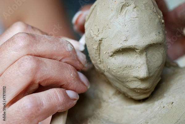 Fototapeta Creating Sculpture