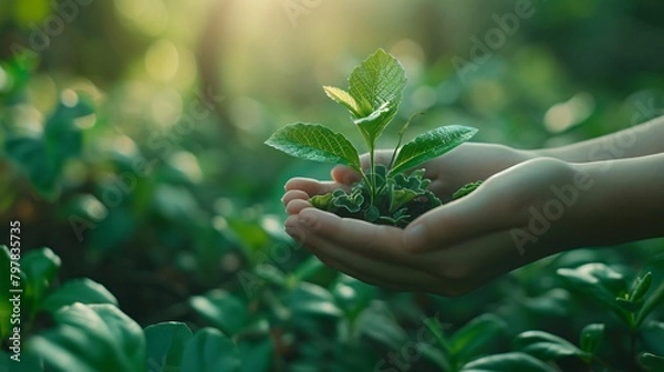 Obraz Nurturing Growth in Nature