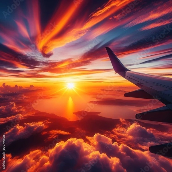 Obraz airplane window 