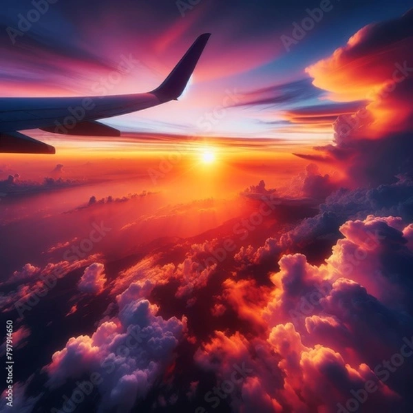 Obraz airplane window 