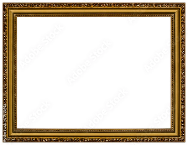 Fototapeta Picture frame, isolated on white background