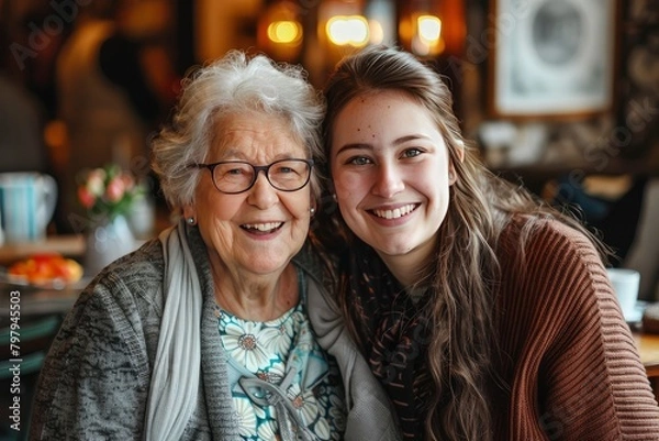 Obraz Happy mother's Day Greeting with love