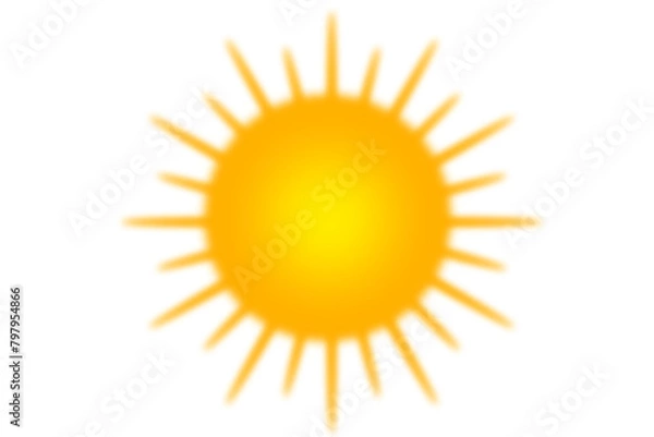 Obraz sun illustration