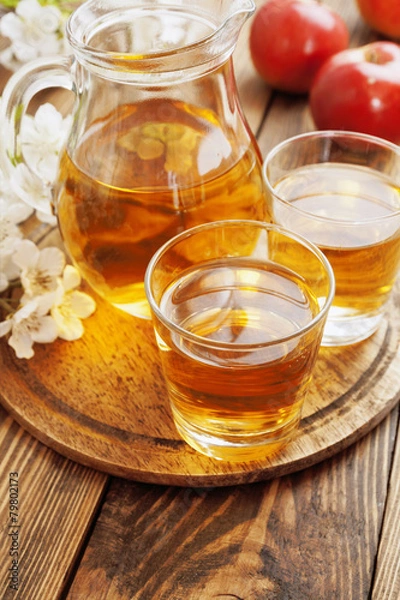 Fototapeta Apple juice