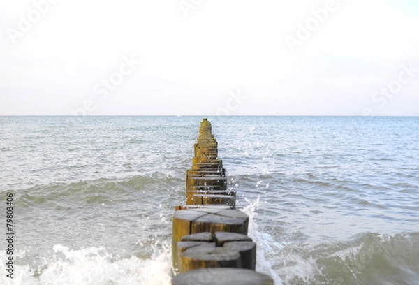 Fototapeta Wellenbrecher