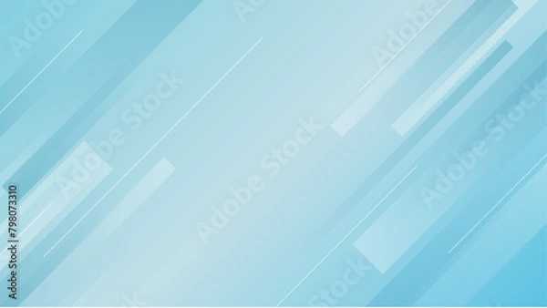 Obraz スタイリッシュな斜め背景/水色