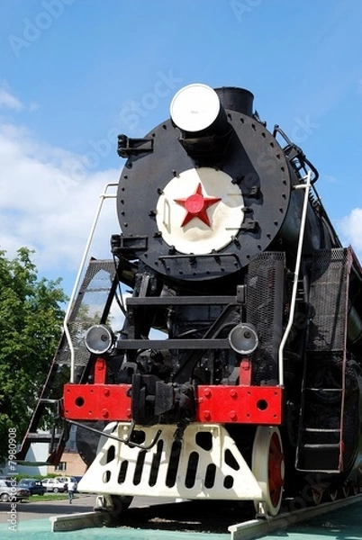Obraz Steam locomotive