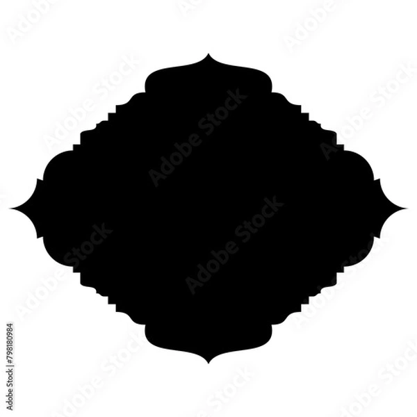Fototapeta Label Emblem Shape Glyph Pictogram symbol visual illustration