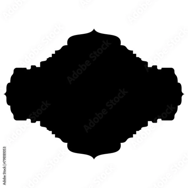 Fototapeta Label Emblem Shape Glyph Pictogram symbol visual illustration