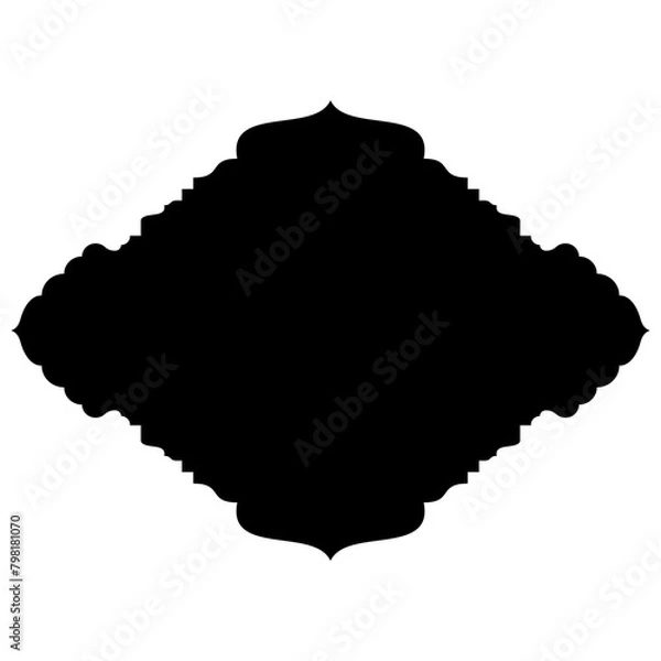 Fototapeta Label Emblem Shape Glyph Pictogram symbol visual illustration