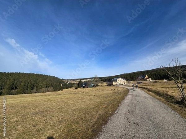 Obraz road in the mountains