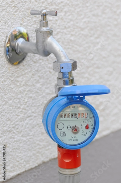Obraz Wasserzähler