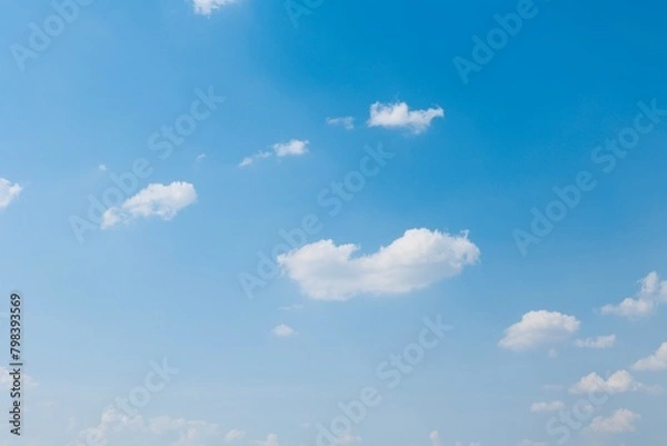 Fototapeta blue sky with clouds
