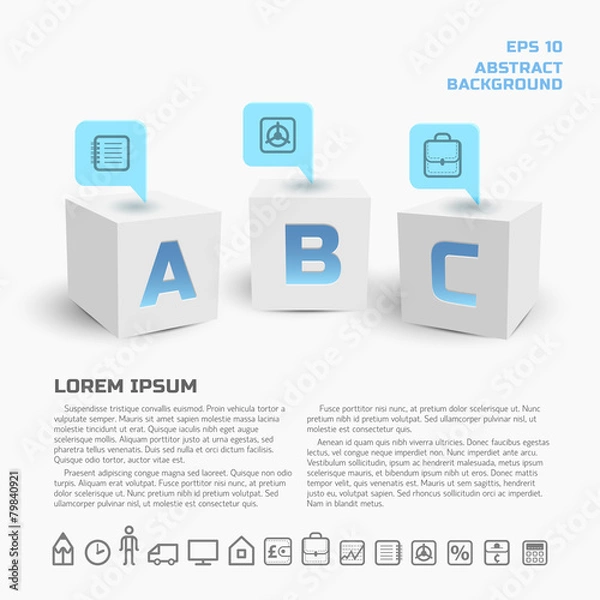 Fototapeta инфографика