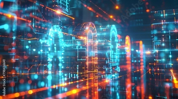 Obraz Shield protection technology 