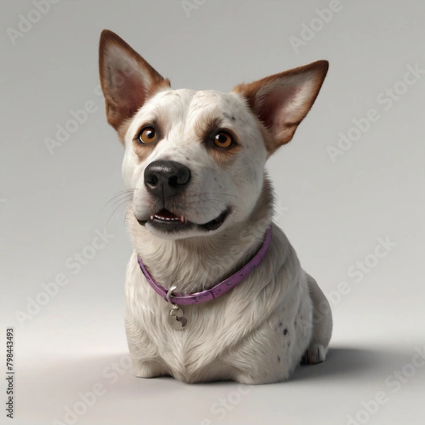 Obraz 3D Dog Model