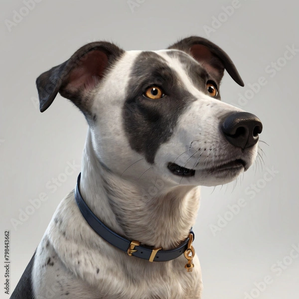 Obraz 3D Dog Model