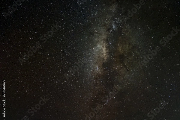 Fototapeta milky way galaxy with stars and space dust in the universe