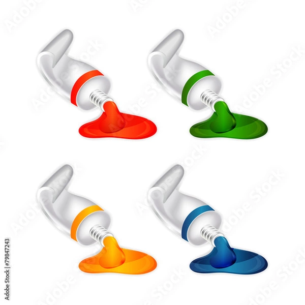 Obraz Tubes Of Paint