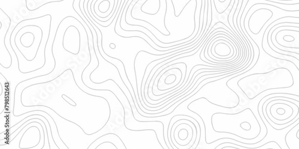 Fototapeta Abstract pattern with lines seamless pattern and topography map and counter map. abstract sea map and mounte map area space geometric line technology topo landscape grid map texture.