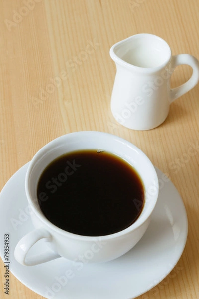 Fototapeta coffee and milk