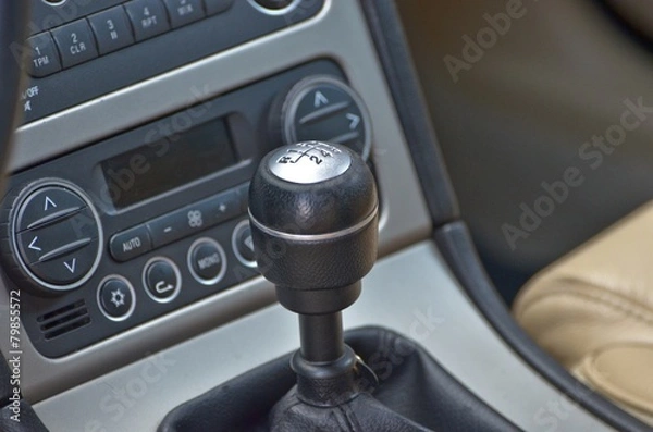 Obraz Luxury car interior