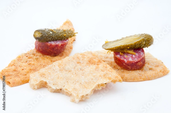 Obraz Schüttelbrot Fingerfood