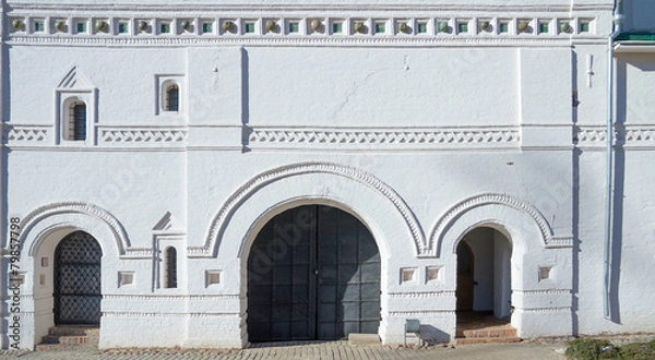 Fototapeta old fortress wall