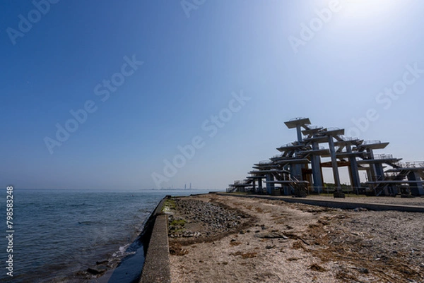 Fototapeta 東京湾を一望できる場所