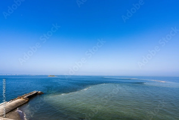 Fototapeta 東京湾の海