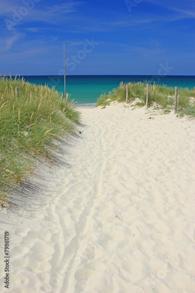 Fototapeta Strand in der Bretagne, Frankreich