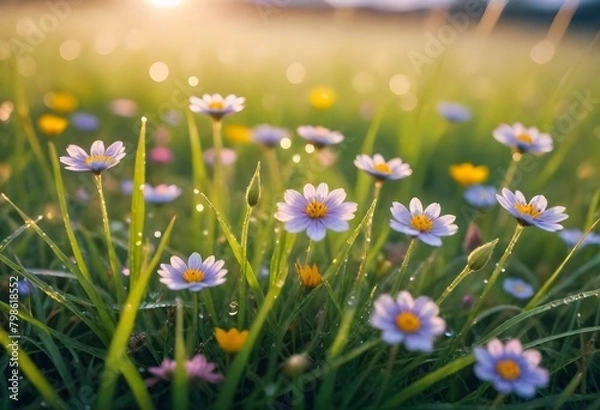 Obraz meadow with flowers