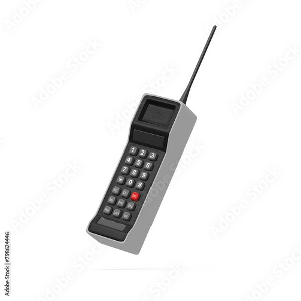 Obraz Rendering Old Cell Phone