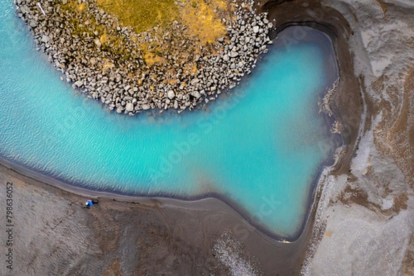 Obraz Glacial Rivers, Iceland