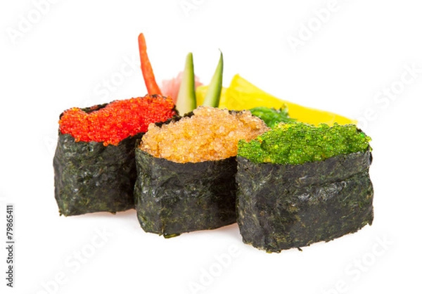 Obraz Pyszne kawałki sushi