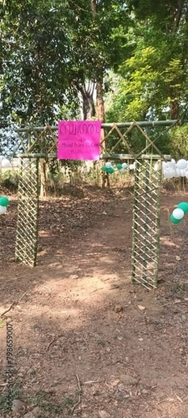 Fototapeta playground in the park