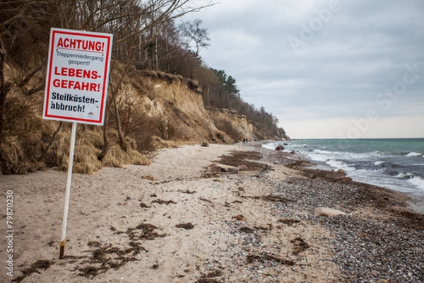 Fototapeta Steilküste
