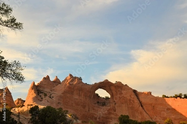 Fototapeta Window Rock, capitol of Navajo Nation