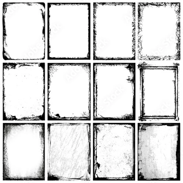 Obraz Ramy i tekstury