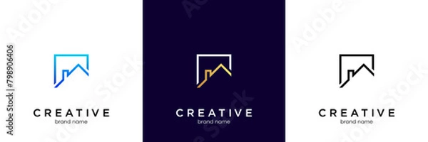 Obraz Building real estate logo design