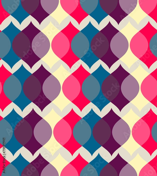 Obraz Geometric seamless pattern