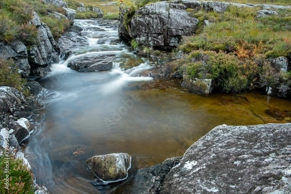 Obraz waterfall in the mountains