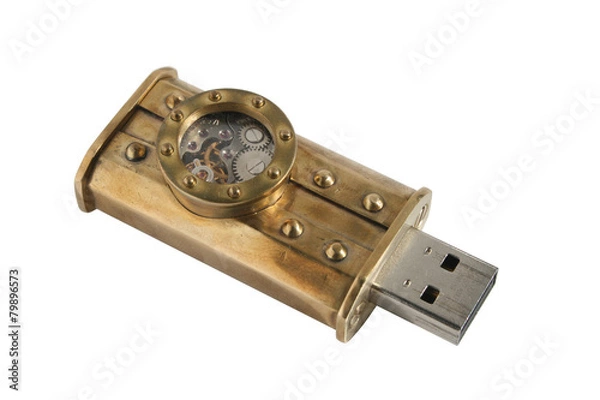 Obraz Steampunk USB flash drive