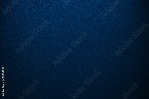 Obraz Blue leather texture closeup