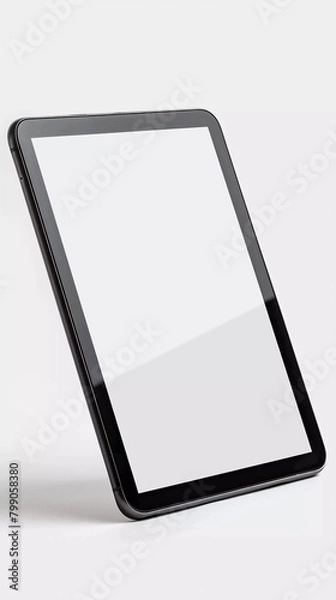 Obraz blank tablet isolated in white color
